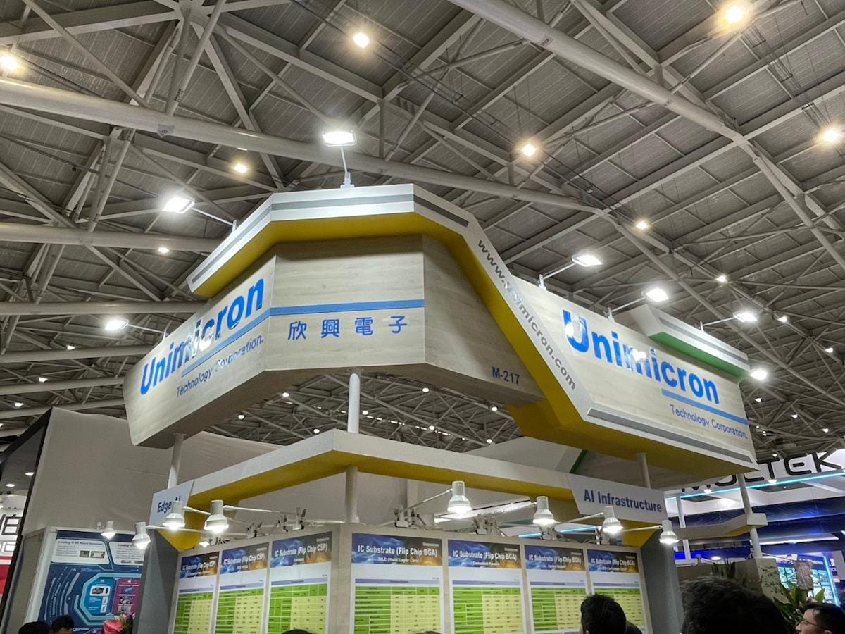 圖 0:欣興(Unimicron)參展展位 + 公司 LOGO 圖 0:欣興(Unimicron)參展展位 + 公司 LOGO