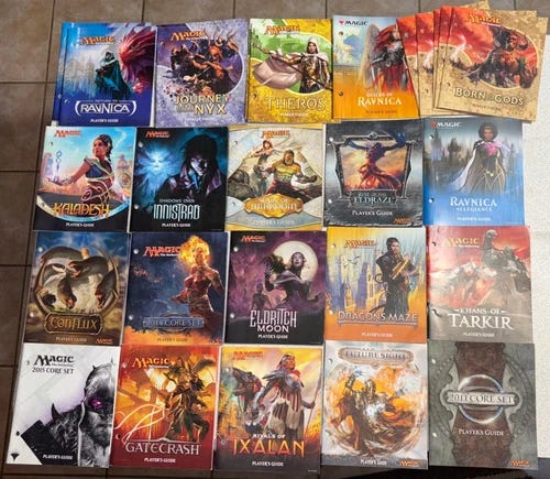 Magic the Gathering Player's Guide Books - Fat Pack Bundle - Lot Of 27 - Picture 1 of 1
