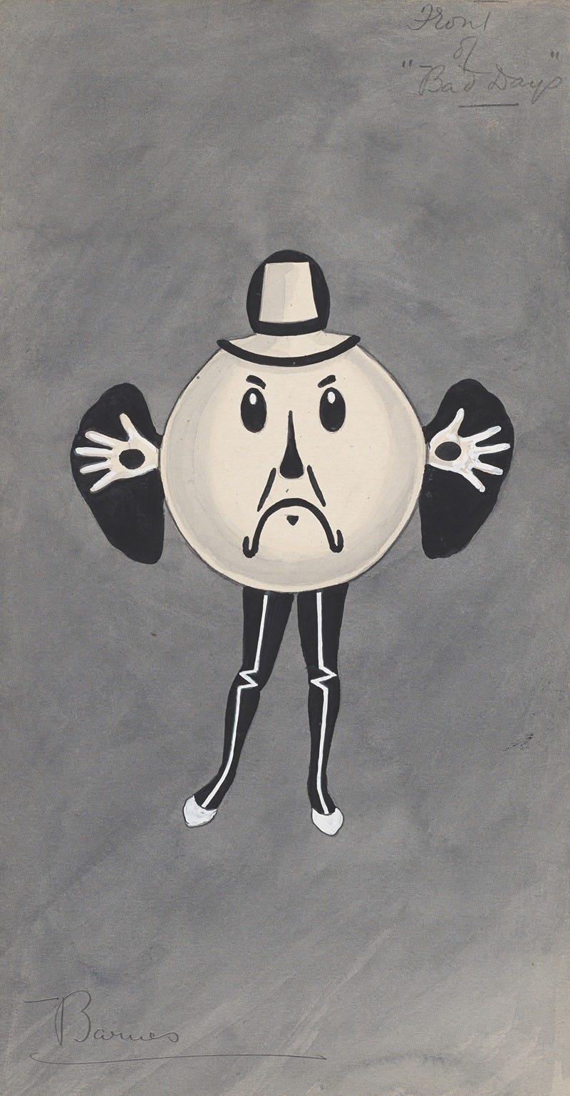Will R. Barnes - Front of ‘Bad Days’