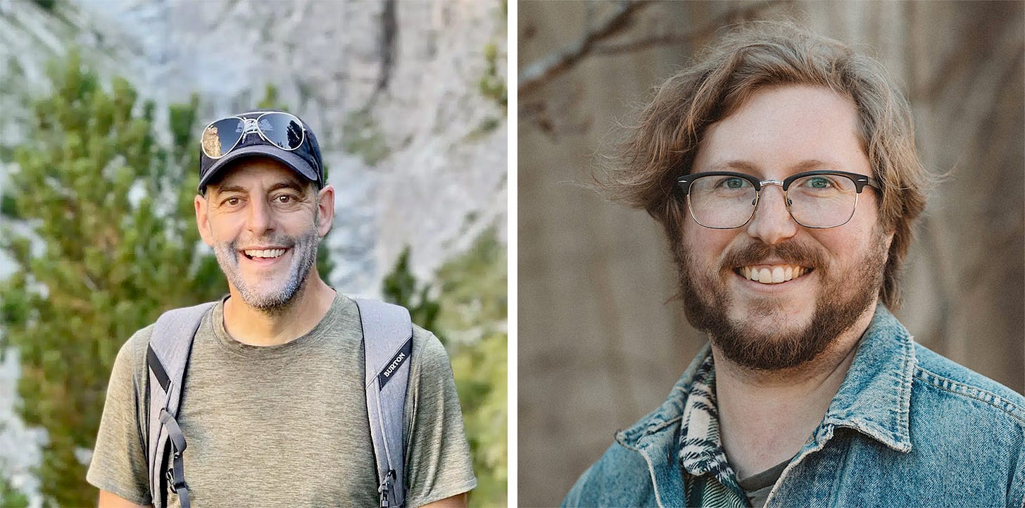 David Newman (left, photo courtesy of Arthur's Point Farm), Spencer Crawford (right, photo courtesy of Hawthorne Valley.)