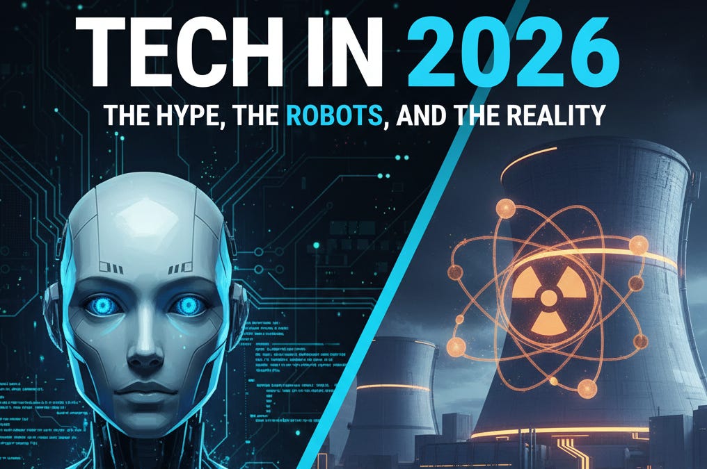 Science Machine 2026 Tech in 2026: The Hype, The Robots, and The Reality