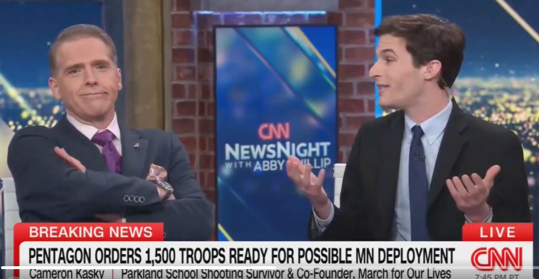 Scott Jennings Gets Very Upset When People Call Him Human Garbage To His Face!