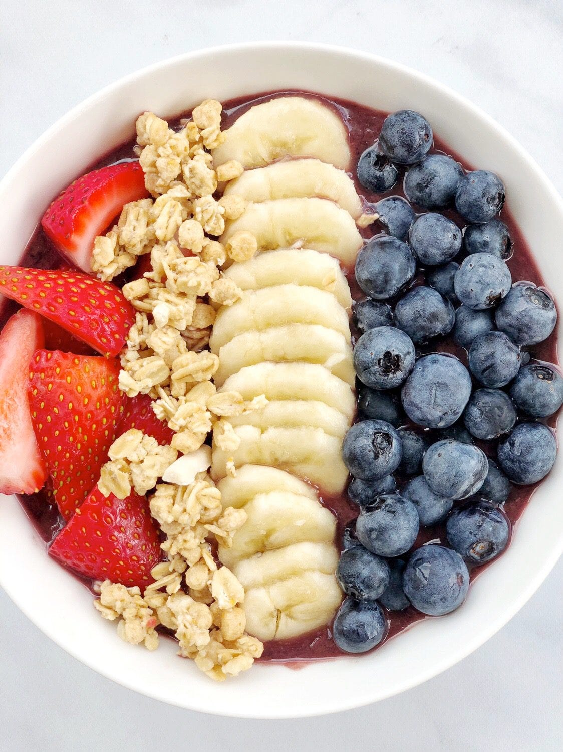 An açai bowl