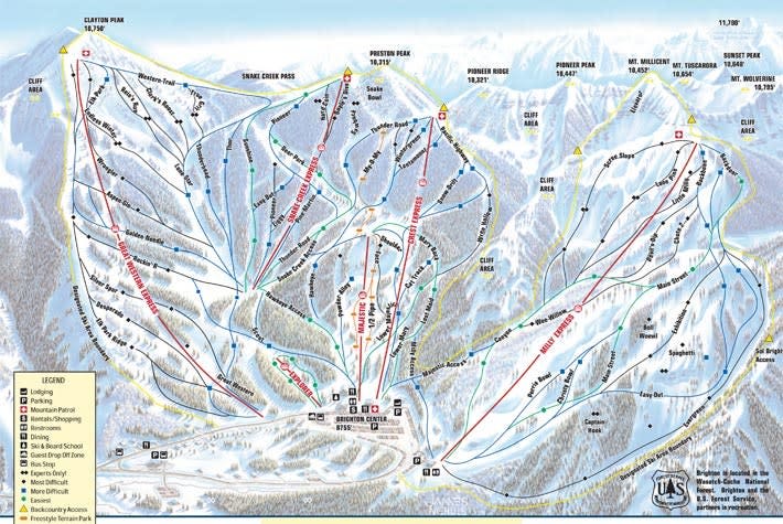 Brighton Trail Map