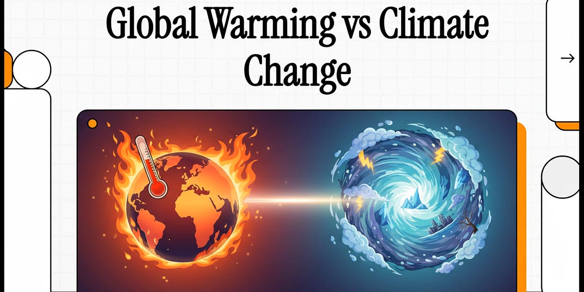 Global Warming vs Climate Change - by Steven W. Pearce