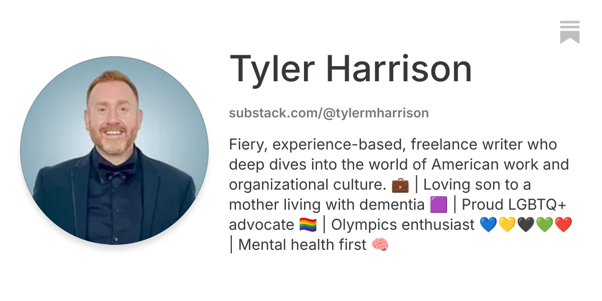 Tyler Harrison | Substack