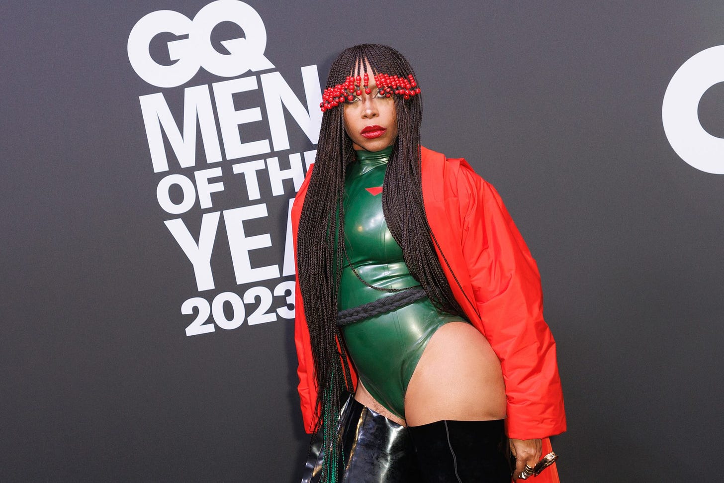 Erykah Badu attends the 25th GQ Men of the Year Awards 2023.