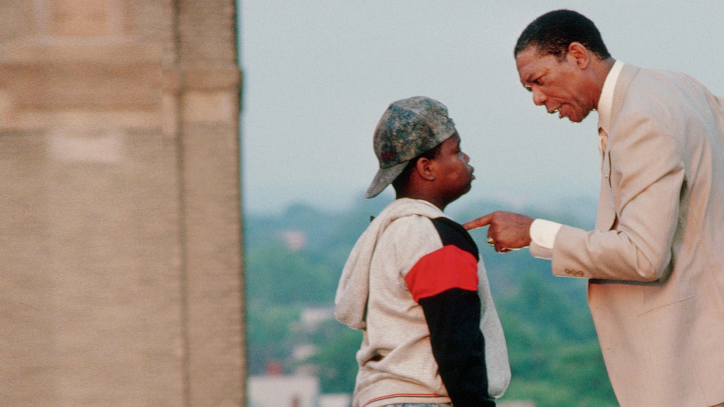 Morgan Freeman in Lean On Me
