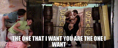 Image of - The one that I want - You are the one I want