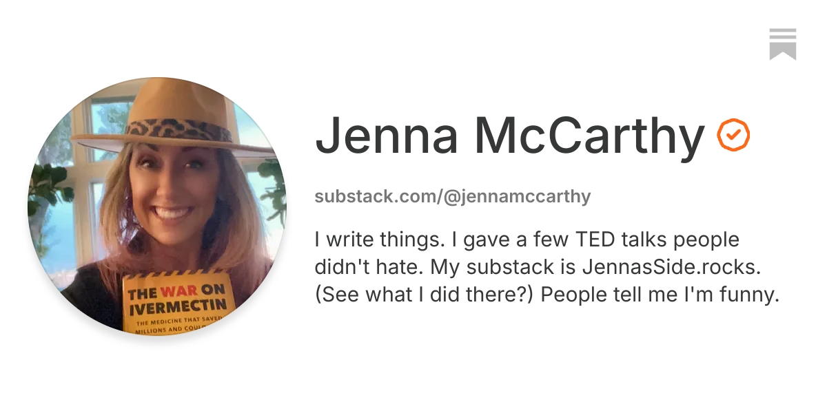 Jenna McCarthy | Substack