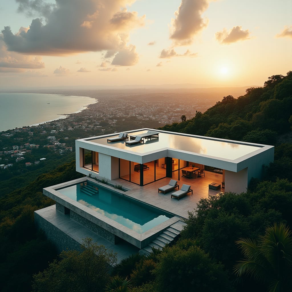 Vibrant contemporary home in Kingston, Jamaica