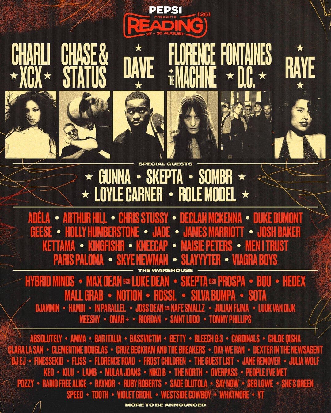 Reading Festival 2026 2nd Lineup Announced (Reading, UK) : r/festivals Reading Festival 2026 2nd Lineup Announced (Reading, UK) : r/festivals