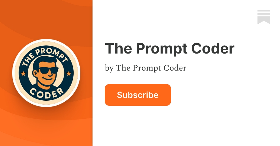 A quick note on what’s coming next - The Prompt Coder