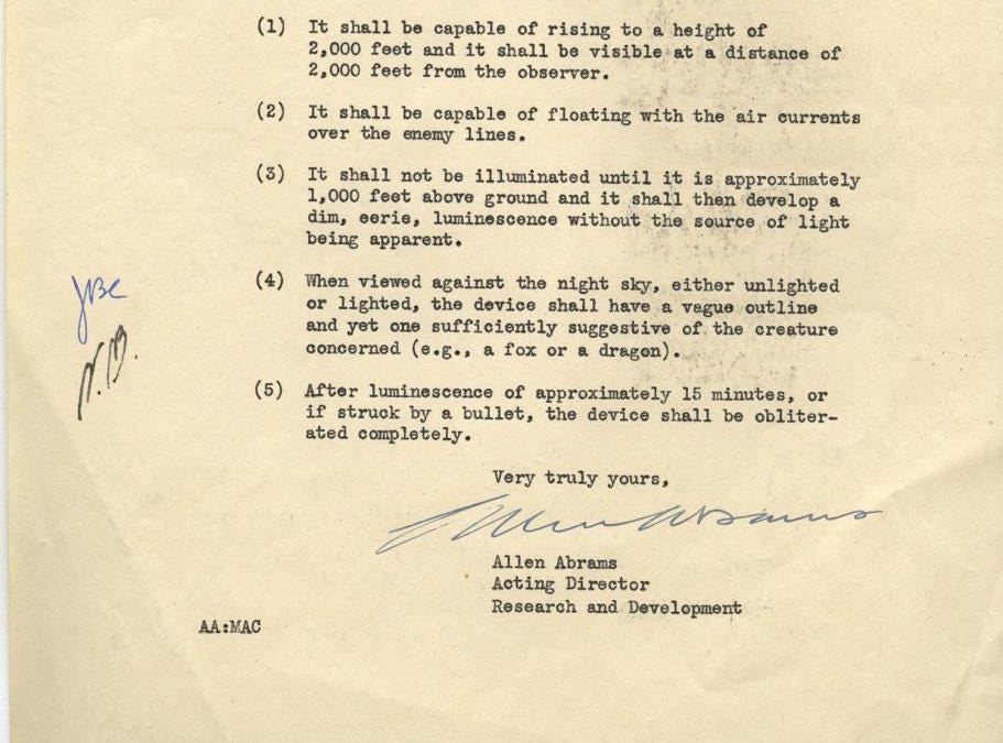 OSS and the Origins of Engineered Aerial Phenomena