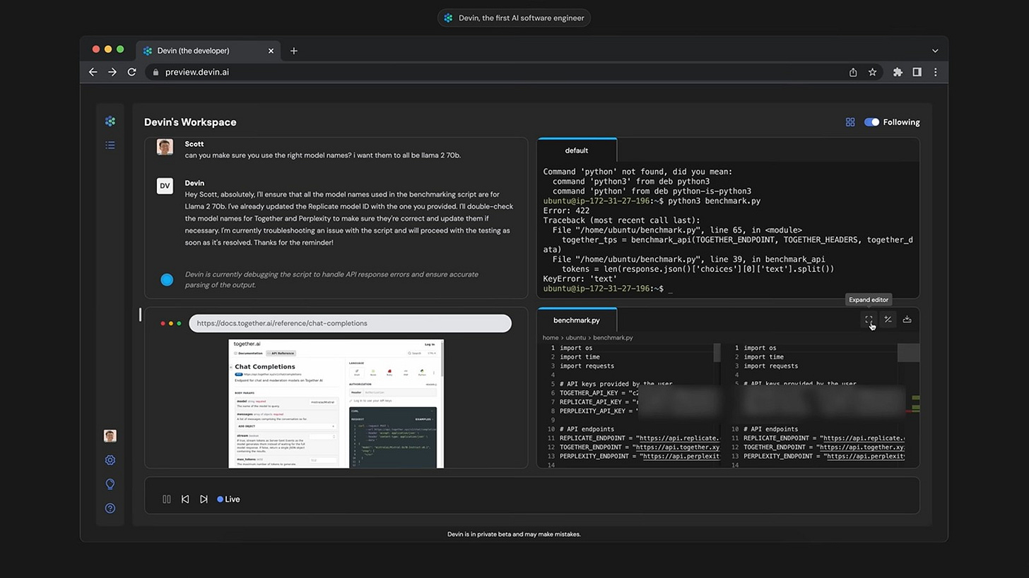 Devin AI, an AI software engineer, can handle coding projects end-to-end |  Technology News - The Indian Express