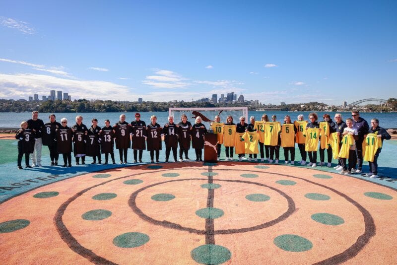 Rematch of first Australia and New Zealand women's football teams