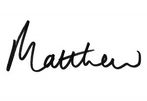 matthew signature