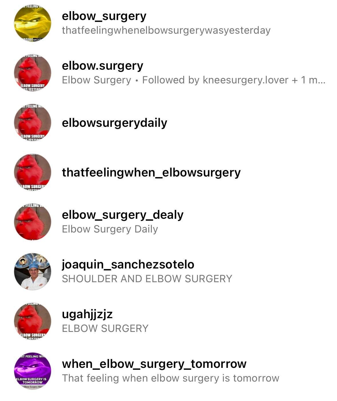 The Grinch has knee surgery tomorrow - by Taylor Lorenz