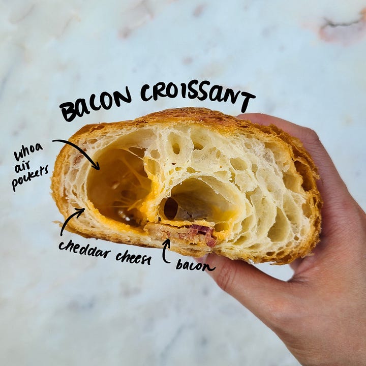 Village Baking Co. Bacon Croissant