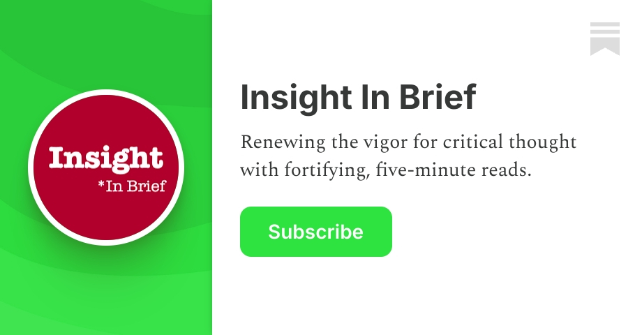 Insight In Brief | Substack
