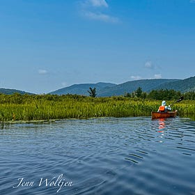 Paddling Lewey Lake to Miami River in the Adirondacks 