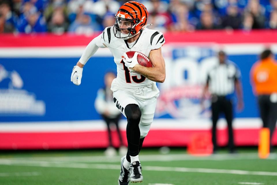 Bengals' Charlie Jones takes opening kickoff for 100-yard TD vs. Browns ...