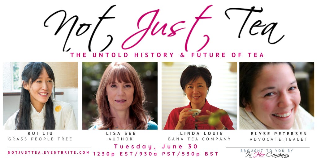 Not Just Tea Panel: The Untold History & Future of Tea