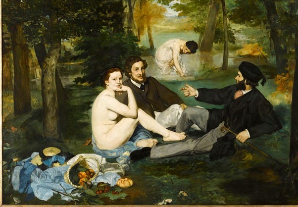 Edouard Manet - Le Déjeuner sur l'herbe