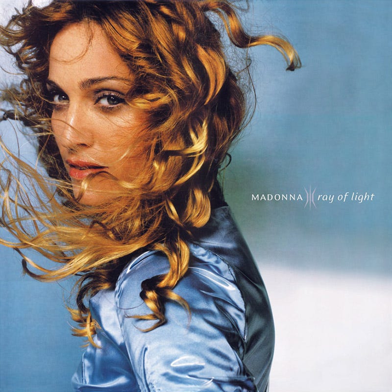 Encarte: Madonna - Ray Of Light - Encartes Pop