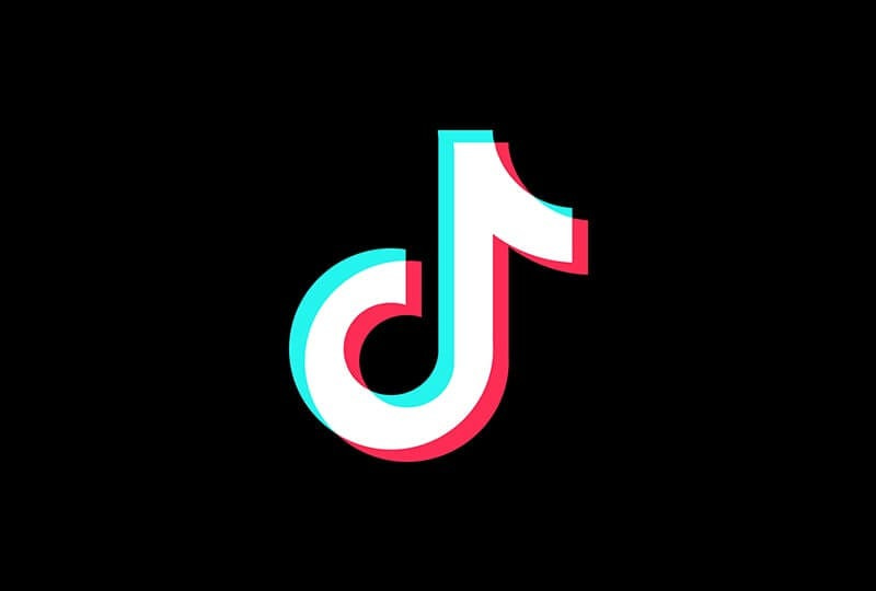 TikTok logo. TikTok logo.