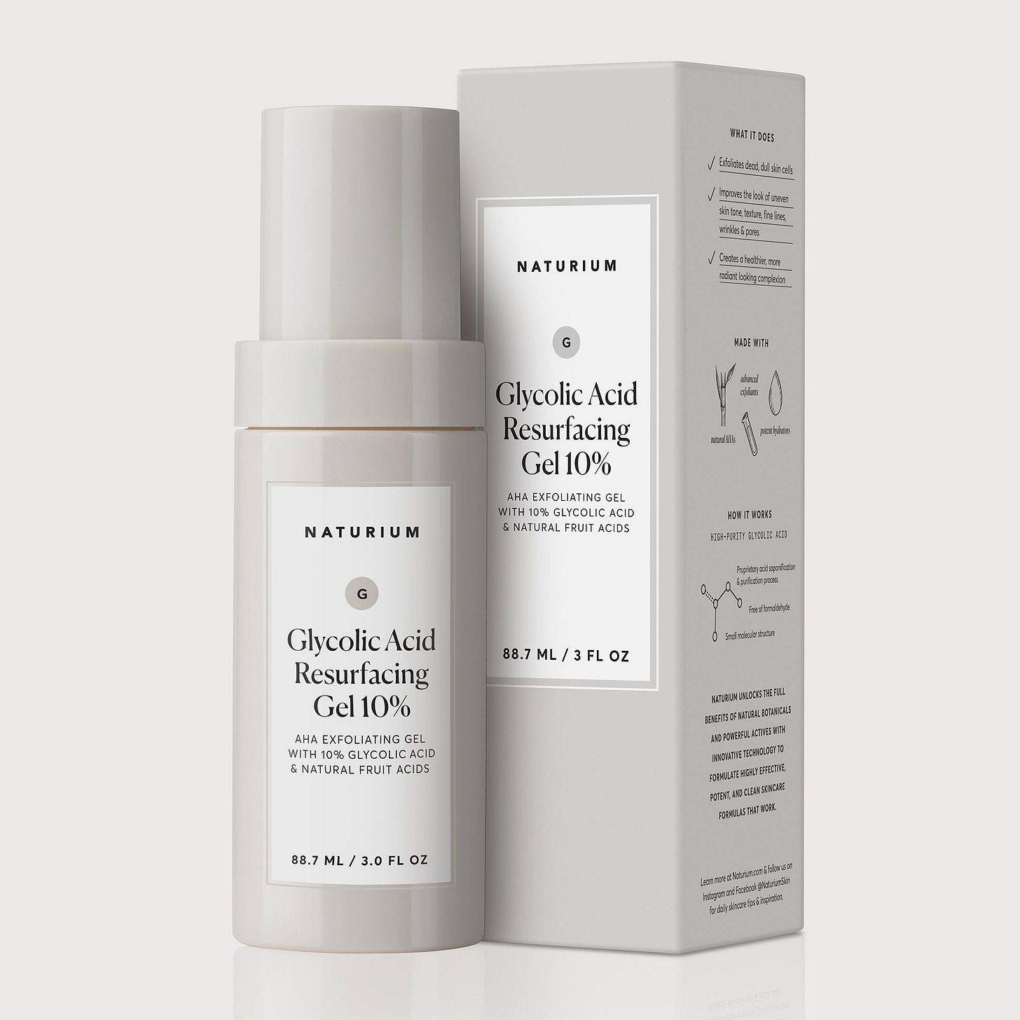 Glycolic Acid Resurfacing Gel 10% - Naturium