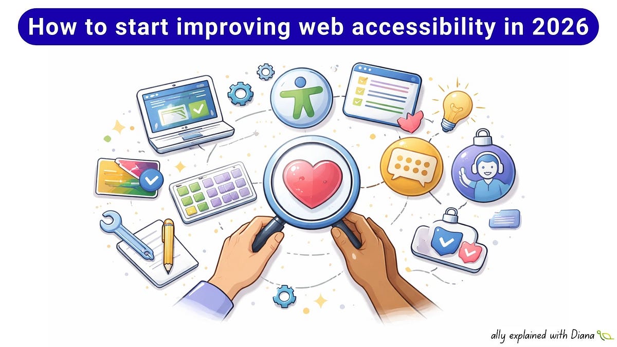 How to start improving web accessibility in 2026 with a human approach