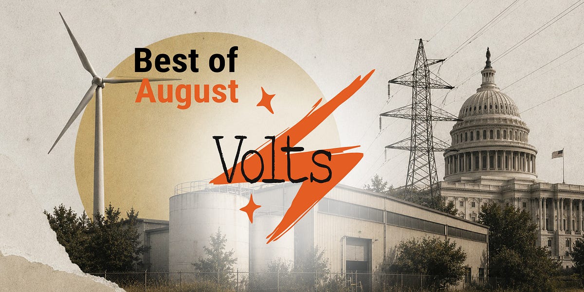 Volts podcast highlights from August 2026
