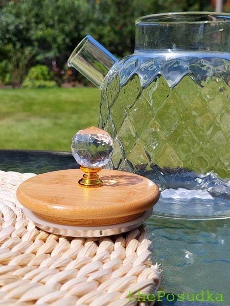 Чайник заварювальний скляний Olens “Ромбус”, 1500 мл