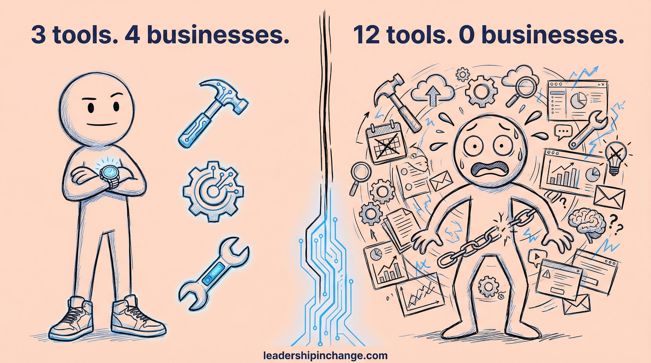 The 3-Tool Stack Behind My 4 Businesses (guest post)
