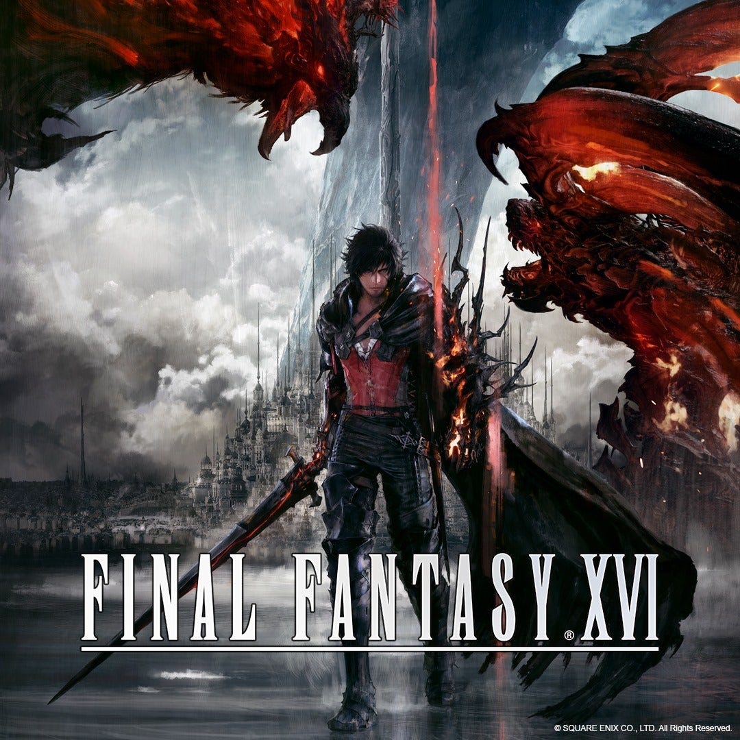 Final Fantasy XVI Cover Art