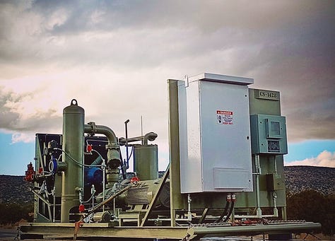 wellhead vapor recovery unit