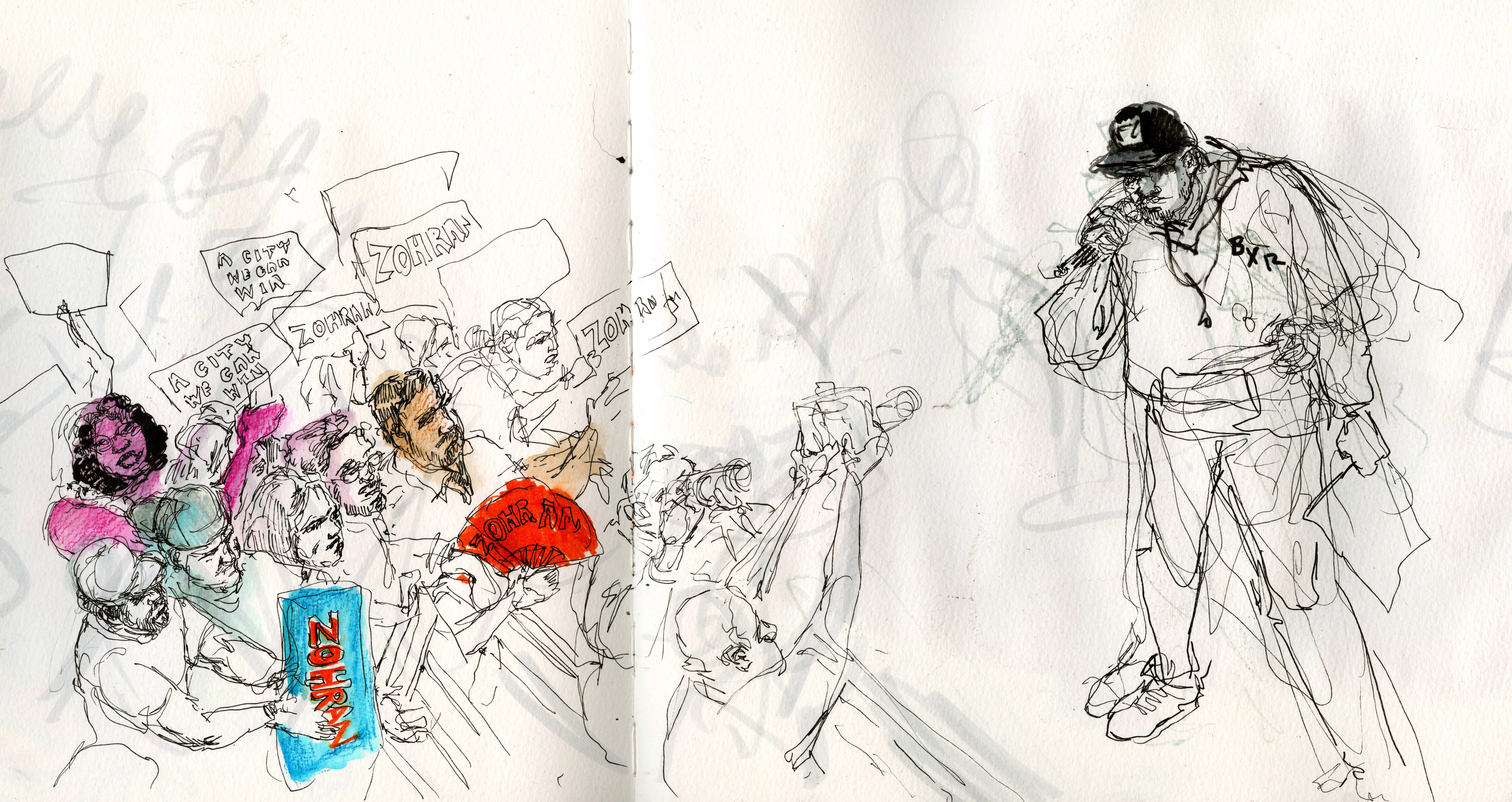 Zohran for Mayor - by Molly Crabapple - Ink Vault