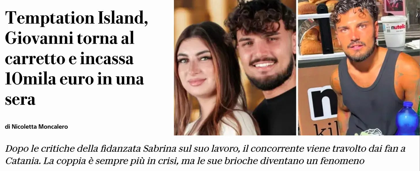 Temptation Island, Giovanni e il suo carrettino nei guai? 2