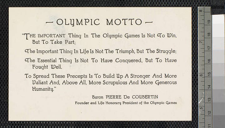 Cover and page 2 (postcard with motto)