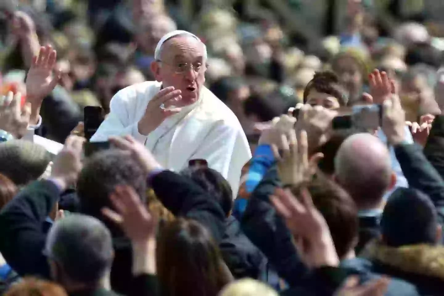 Pope Francis made many firsts during his tenure and was considered one of the most progressive heads of the church (ALBERTO PIZZOLIALBERTO PIZZOLI/AFP via Getty Images)