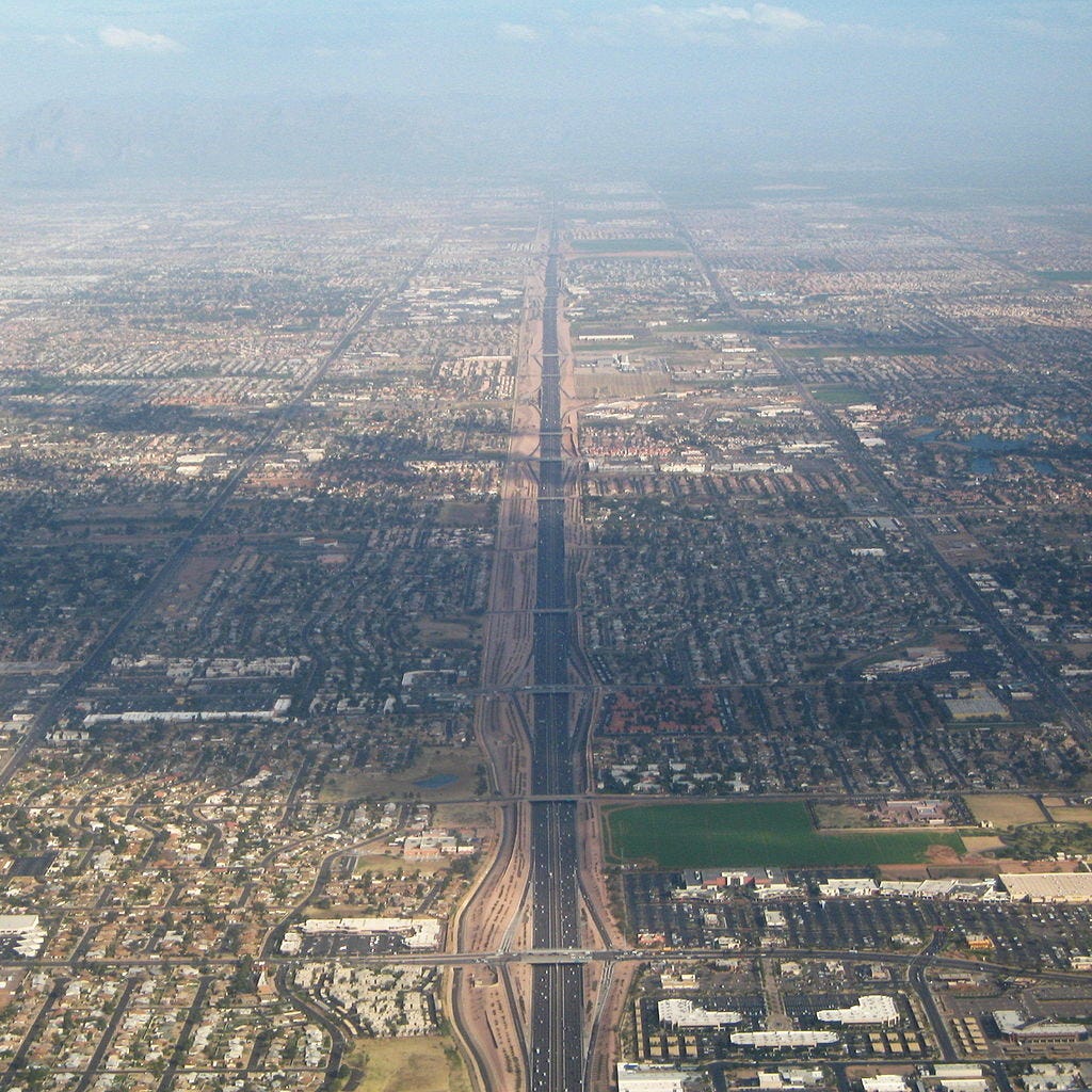 Urban Sprawl in the US: The 10 Worst Offenders | ArchDaily Urban Sprawl in the US: The 10 Worst Offenders | ArchDaily