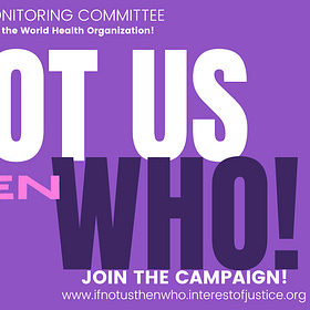 34,000 Petitions sent to Tedros and rising - He will FAIL & any IHR vote is ABSOLUTELY NULL!