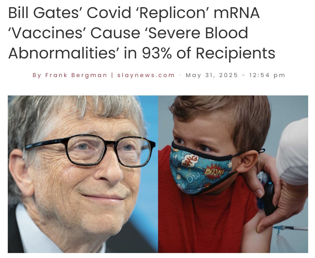 Študije povezujejo cepiva mRNA proti COVID-19 s hudimi nepravilnostmi v krvi in potencialnim zmanjšanjem svetovnega prebivalstva