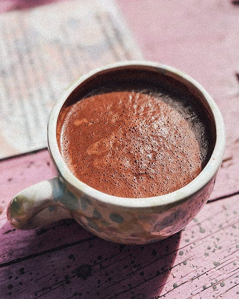 bulles cacao sacré
