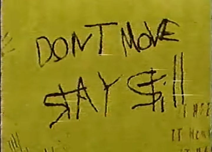 Stills from The Backrooms (Found Footage) by Kane Parsons