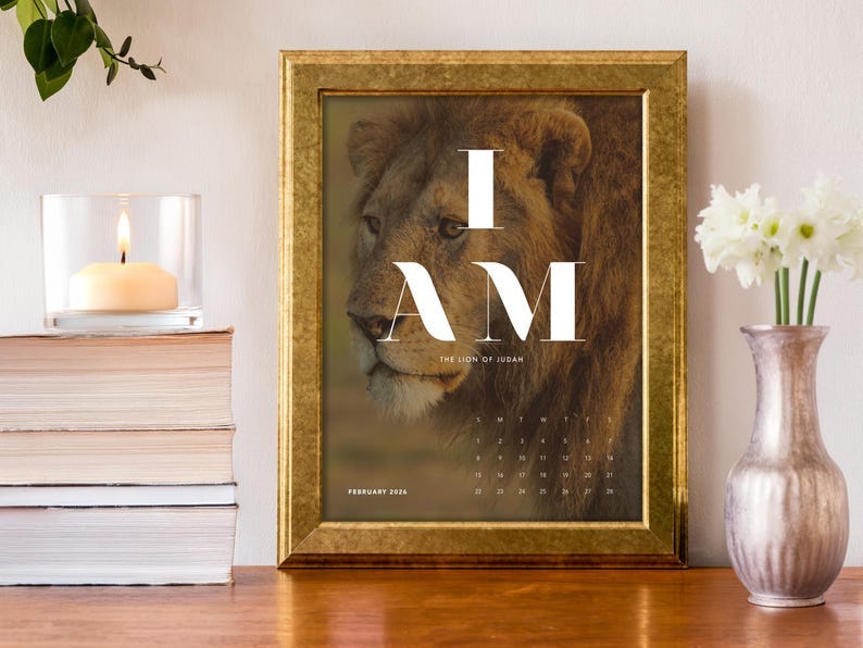 I AM Calendar 2026 - Physical Calendar image 1
