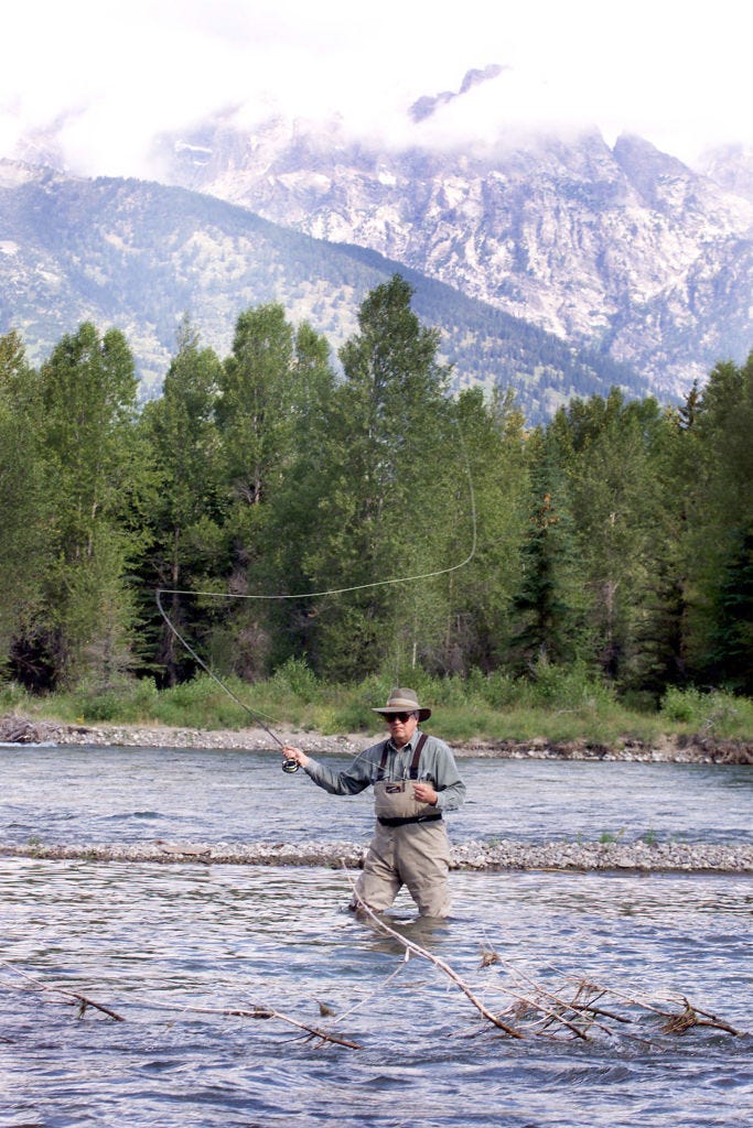 Fly-Fishing with Dick Cheney 