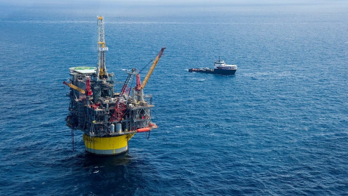 Shell's Perdido oil and gas platform in the Gulf of Mexico