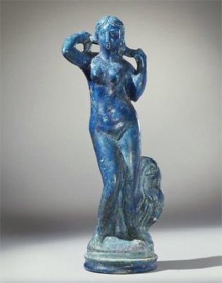 Statuette of Aphrodite Anadyoment, late 2nd Century BCE Statuette of Aphrodite Anadyoment, late 2nd Century BCE